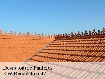 Devis toiture  pailloles-47440 KW Rénovation 47